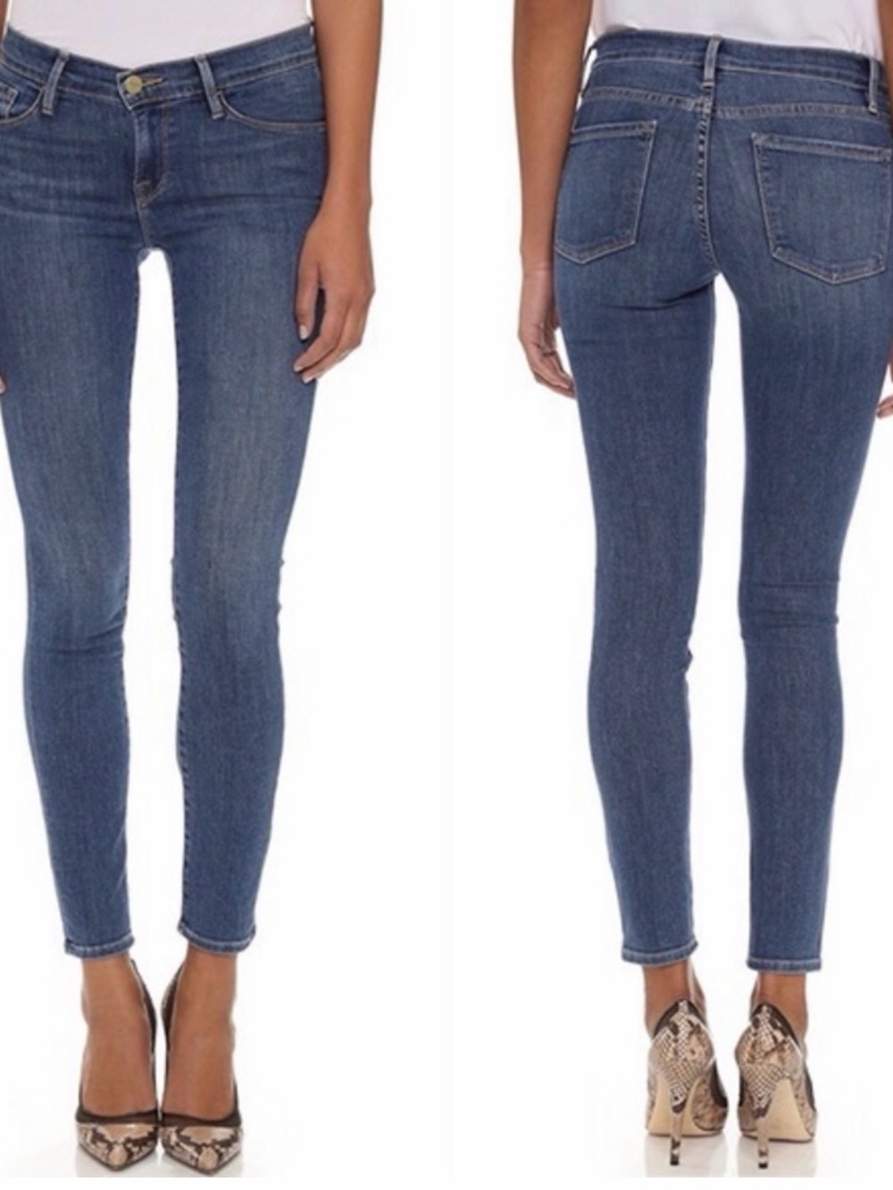 Frame Le skinny de jeanne in huntley